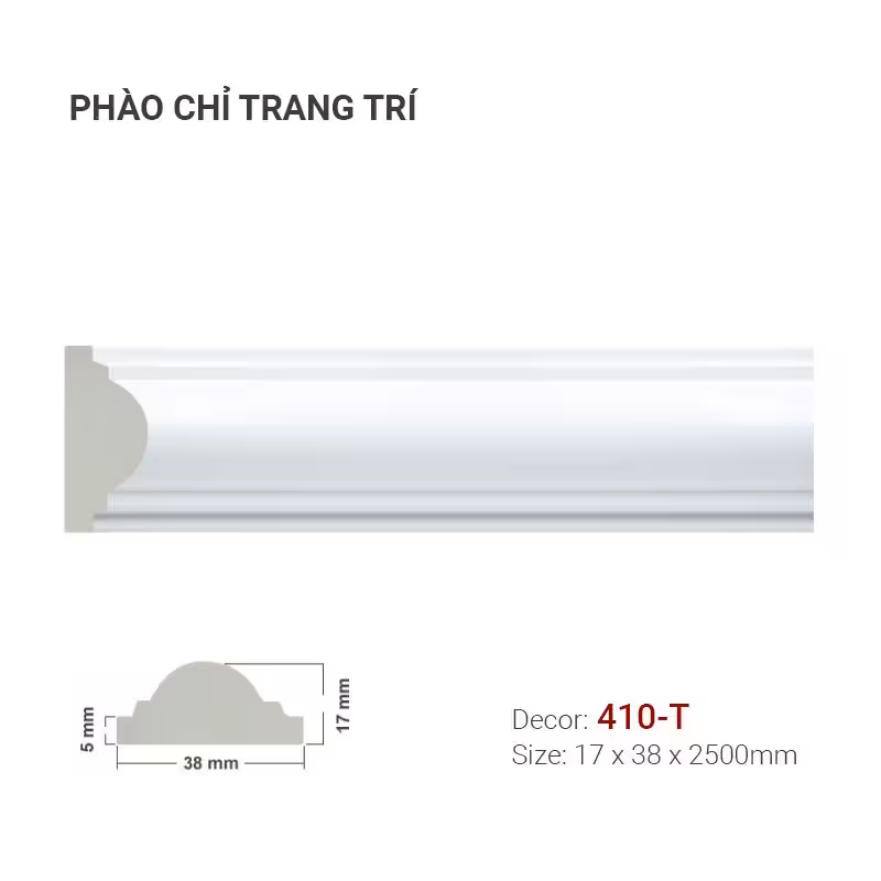 Phào Chỉ Trang Trí Khung Tranh 410-T Phào Chỉ Trang Trí Khung Tranh 410-T
