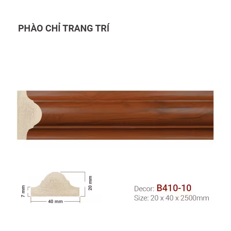 Phào Chỉ Trang Trí Khung Tranh B410-10 Phào Chỉ Trang Trí Khung Tranh B410-10