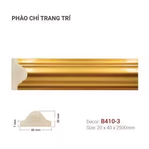 Phào Chỉ Trang Trí Khung Tranh B410-3