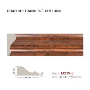 Phào Chỉ Trang Trí M219-5