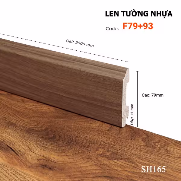 Len Tường Nhựa F79-93 Len Tường Nhựa F79-93