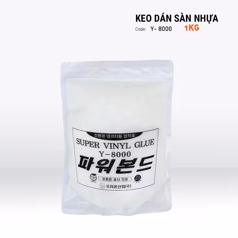 Keo Dán Sàn Nhựa Y-8000 Bịch 1kg Keo Dán Sàn Nhựa Y-8000 Bịch 1kg