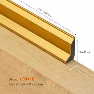 Len Chân Tường Cao 39mm L39+18