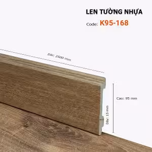 Len Chân Tường Nhựa Cao 95mm K95-168