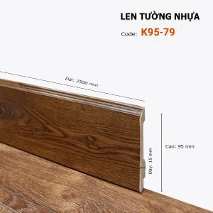 Len Chân Tường Nhựa Cao 95mm K95-79
