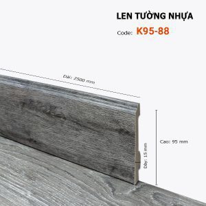 Len Chân Tường Nhựa Cao 95mm K95-88