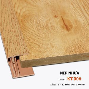 Nẹp Nhựa Kết Thúc Sàn Gỗ KT-006