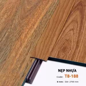 Nẹp Nhựa Nối Sàn Gỗ 8mm T8-188