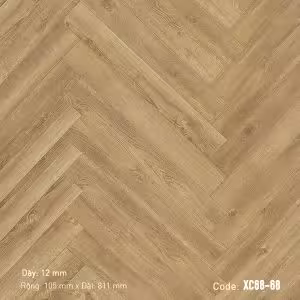 Sàn Gỗ Công Nghiệp 3K-Vina 12mm Xương Cá XC68-68