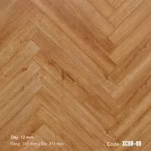 Sàn Gỗ Công Nghiệp 3K-Vina 12mm Xương Cá XC68-88