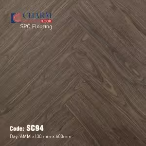 Sàn Nhựa Hèm Khóa Charm 6mm Xương Cá SC94