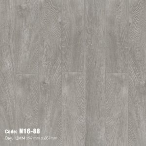 Sàn Gỗ Công Nghiệp Cao Cấp Cốt Đen Bản Nhỏ N16-88