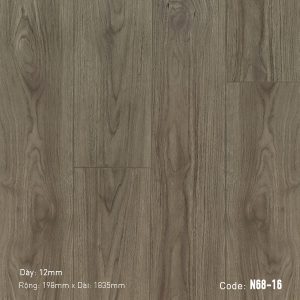 Sàn Gỗ Công Nghiệp Cao Cấp Cốt Đen N68-16