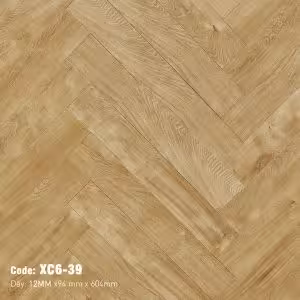 Sàn Gỗ Công Nghiệp Xương Cá Cao Cấp Cốt Đen XC6-39