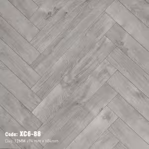 Sàn Gỗ Công Nghiệp Xương Cá Cao Cấp Cốt Đen XC6-88