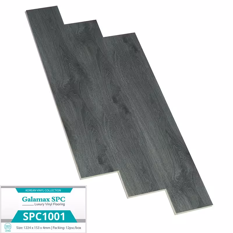 Sàn Nhựa Hèm Khóa Galamax SPC 4mm SPC1001 Sàn Nhựa Hèm Khóa Galamax SPC 4mm SPC1001