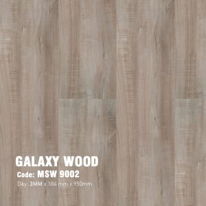 Sàn Nhựa Dán Keo Galaxy Giả Gỗ 3mm MSW 9002