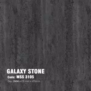 Sàn Nhựa Dán Keo Galaxy Giả Đá 3mm MSS 3105