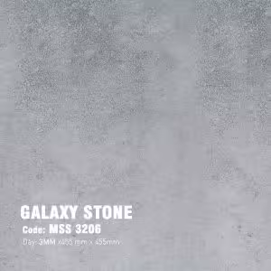 Sàn Nhựa Dán Keo Galaxy Giả Đá 3mm MSS 3206