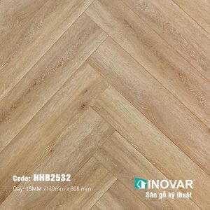 Sàn Gỗ Kỹ Thuật Engineered Xương Cá Inovar HHB2532