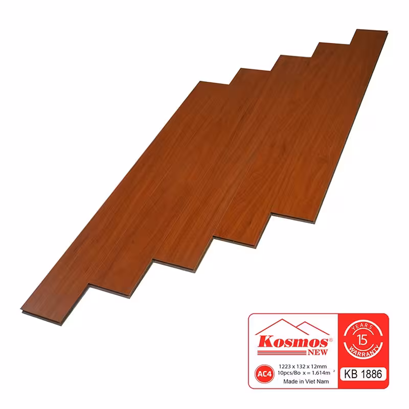 Sàn Gỗ Công Nghiệp Kosmos 12mm KB 1886 Sàn Gỗ Công Nghiệp Kosmos 12mm KB 1886