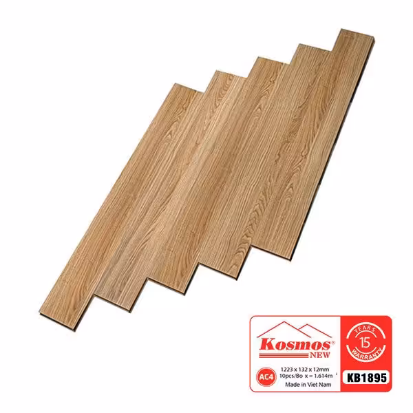 Sàn Gỗ Công Nghiệp Kosmos 12mm KB 1895 Sàn Gỗ Công Nghiệp Kosmos 12mm KB 1895