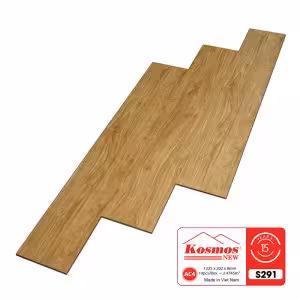 Sàn Gỗ Công Nghiệp Kosmos 8mm Bản Lớn S291