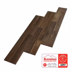 Sàn Gỗ Công Nghiệp Kosmos 8mm Bản Lớn S297