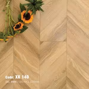 Sàn Gỗ Công Nghiệp Morser 8mm Vân Xương Cá XK140