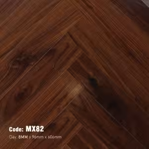 Sàn Gỗ Công Nghiệp Morser 8mm Xương Cá MX82
