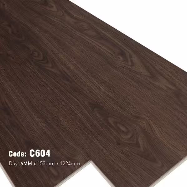 Sàn Nhựa Hèm Khóa Morser 6mm C604 Sàn Nhựa Hèm Khóa Morser 6mm C604
