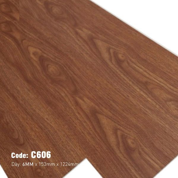 Sàn Nhựa Hèm Khóa Morser 6mm C606 Sàn Nhựa Hèm Khóa Morser 6mm C606
