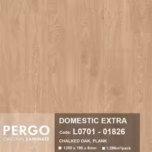 Sàn Gỗ Công Nghiệp Pergo Domestic Extra 01826