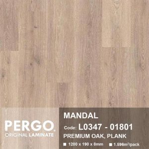 Sàn Gỗ Công Nghiệp Pergo Mandal 01801