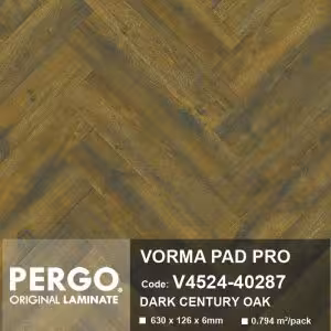 Sàn Nhựa Hèm Khóa Pergo Vinyl Xương Cá 40287
