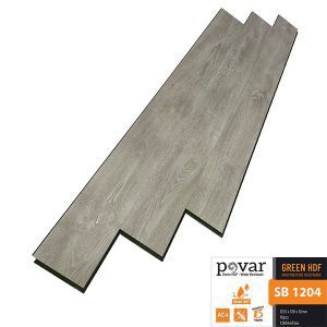 Sàn Gỗ Công Nghiệp Povar 12mm Bản Nhỏ SB1204