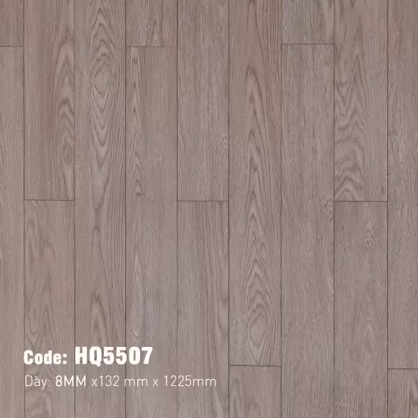 Sàn Gỗ Công Nghiệp Povar 8mm Bản Nhỏ HQ5507 Sàn Gỗ Công Nghiệp Povar 8mm Bản Nhỏ HQ5507