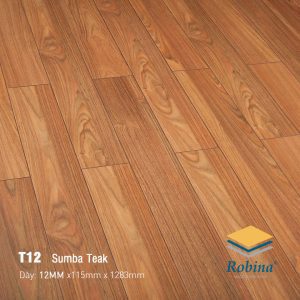 Sàn Gỗ Công Nghiệp Robina 12mm Bản Nhỏ T12