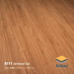 Sàn Gỗ Công Nghiệp Robina 8mm Bản Lớn O111
