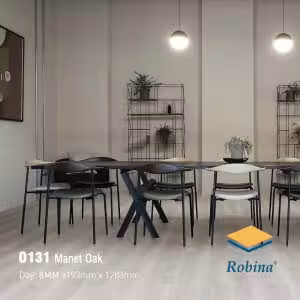 Sàn Gỗ Công Nghiệp Robina 8mm Bản Lớn O131