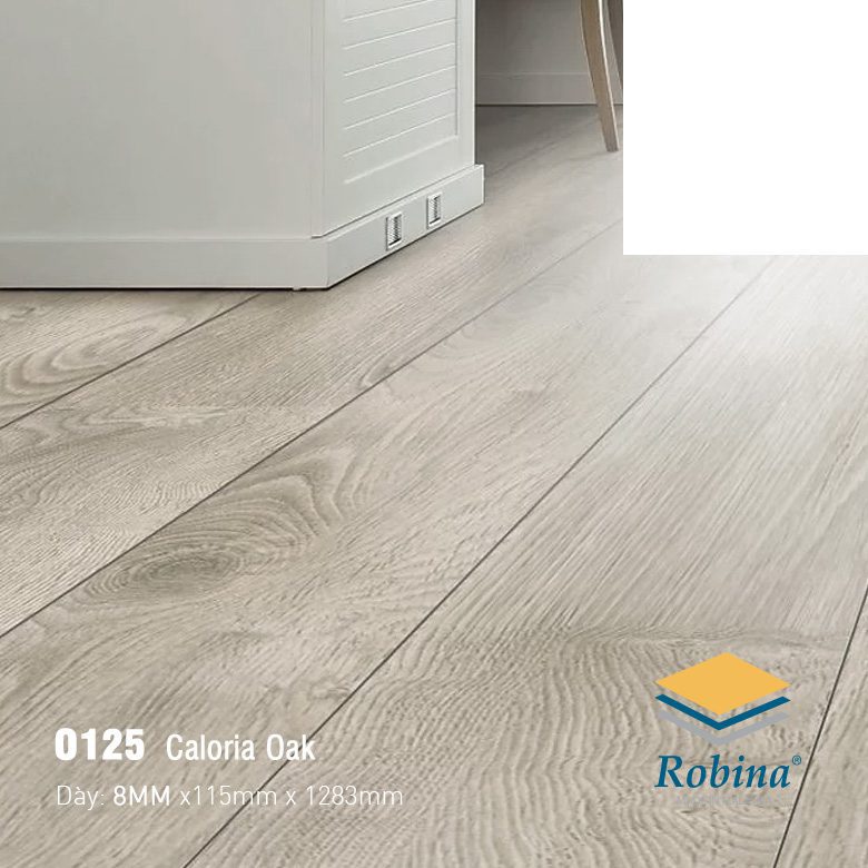 Sàn Gỗ Công Nghiệp Robina 8mm Bản Nhỏ O125 Sàn Gỗ Công Nghiệp Robina 8mm Bản Nhỏ O125