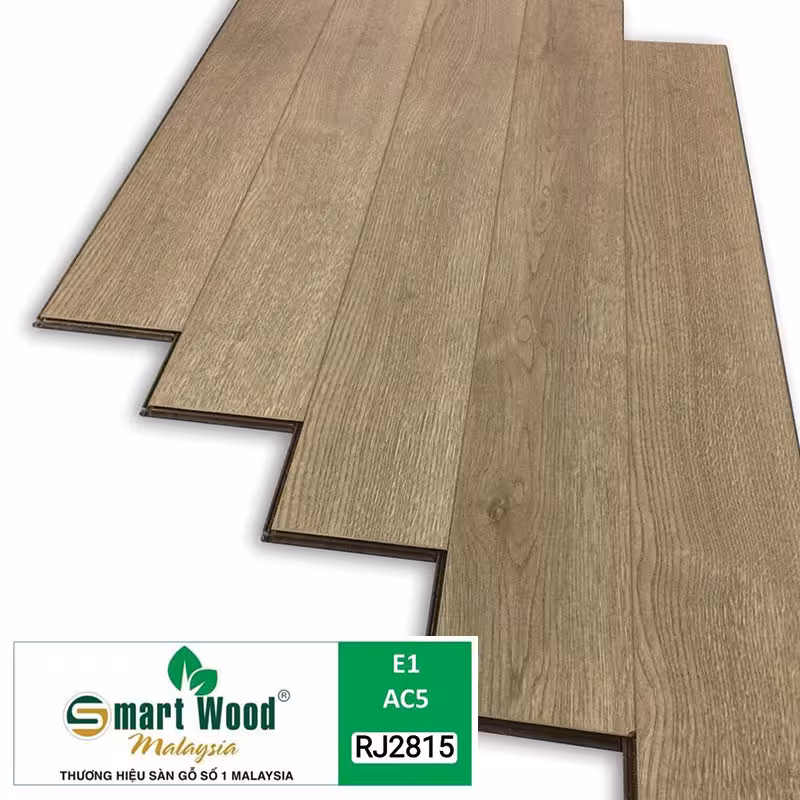 Sàn Gỗ Công Nghiệp Malaysia SmartWood 12mm RJ2815 Sàn Gỗ Công Nghiệp Malaysia SmartWood 12mm RJ2815