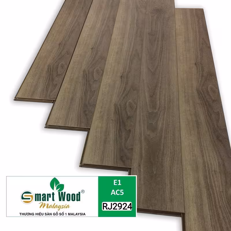 Sàn Gỗ Công Nghiệp Malaysia SmartWood 12mm RJ2924 Sàn Gỗ Công Nghiệp Malaysia SmartWood 12mm RJ2924
