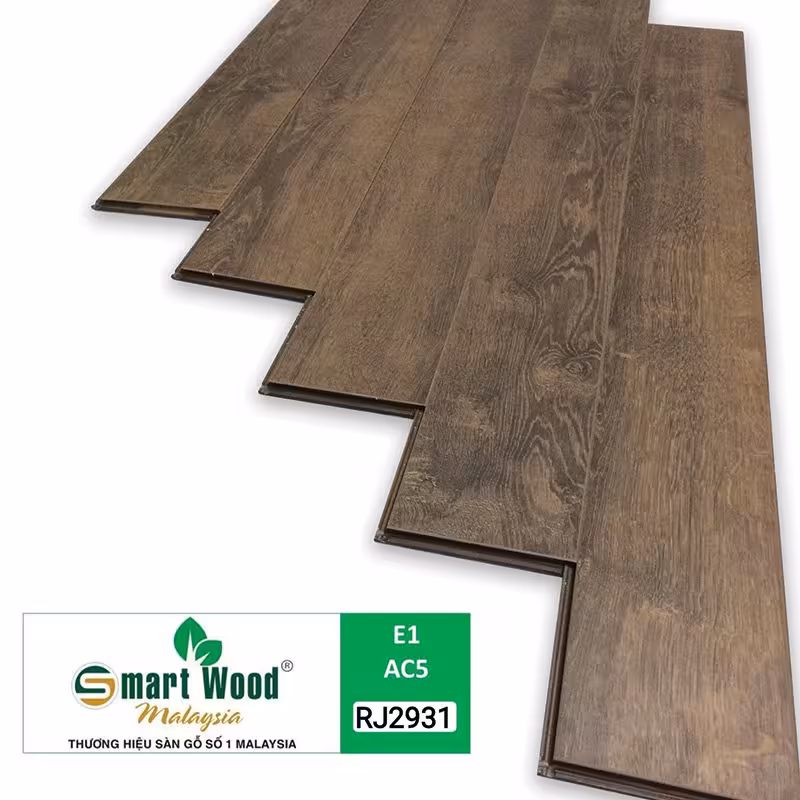 Sàn Gỗ Công Nghiệp Malaysia SmartWood 12mm RJ2931 Sàn Gỗ Công Nghiệp Malaysia SmartWood 12mm RJ2931