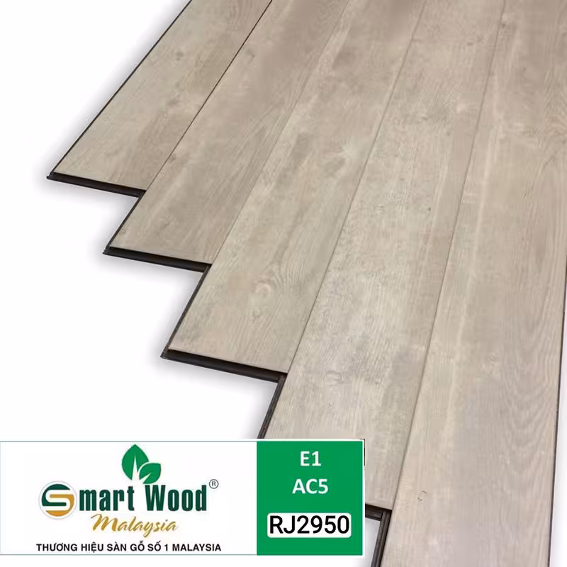 Sàn Gỗ Công Nghiệp Malaysia SmartWood 12mm RJ2950 Sàn Gỗ Công Nghiệp Malaysia SmartWood 12mm RJ2950