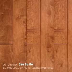 Sàn Gỗ Tự Nhiên Cao Su