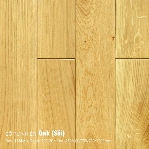 Sàn Gỗ Tự Nhiên Sồi (Oak) Sàn Gỗ Tự Nhiên Sồi (Oak)