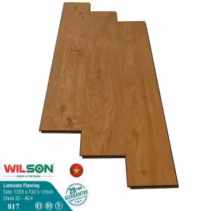 Sàn Gỗ Công Nghiệp Wilson 12mm Bản Nhỏ 817