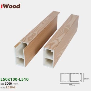 Lam Hộp Nhựa L50x100 Iwood L510-2