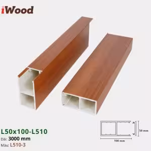 Lam Hộp Nhựa L50x100 Iwood L510-3